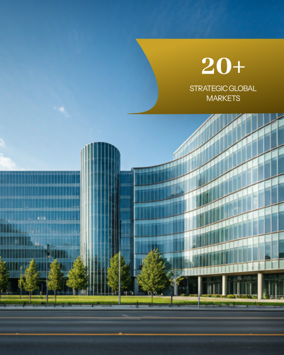 Modern enterprise building