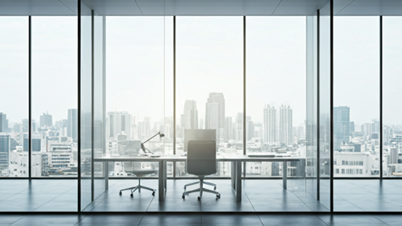 Modern office meeting room